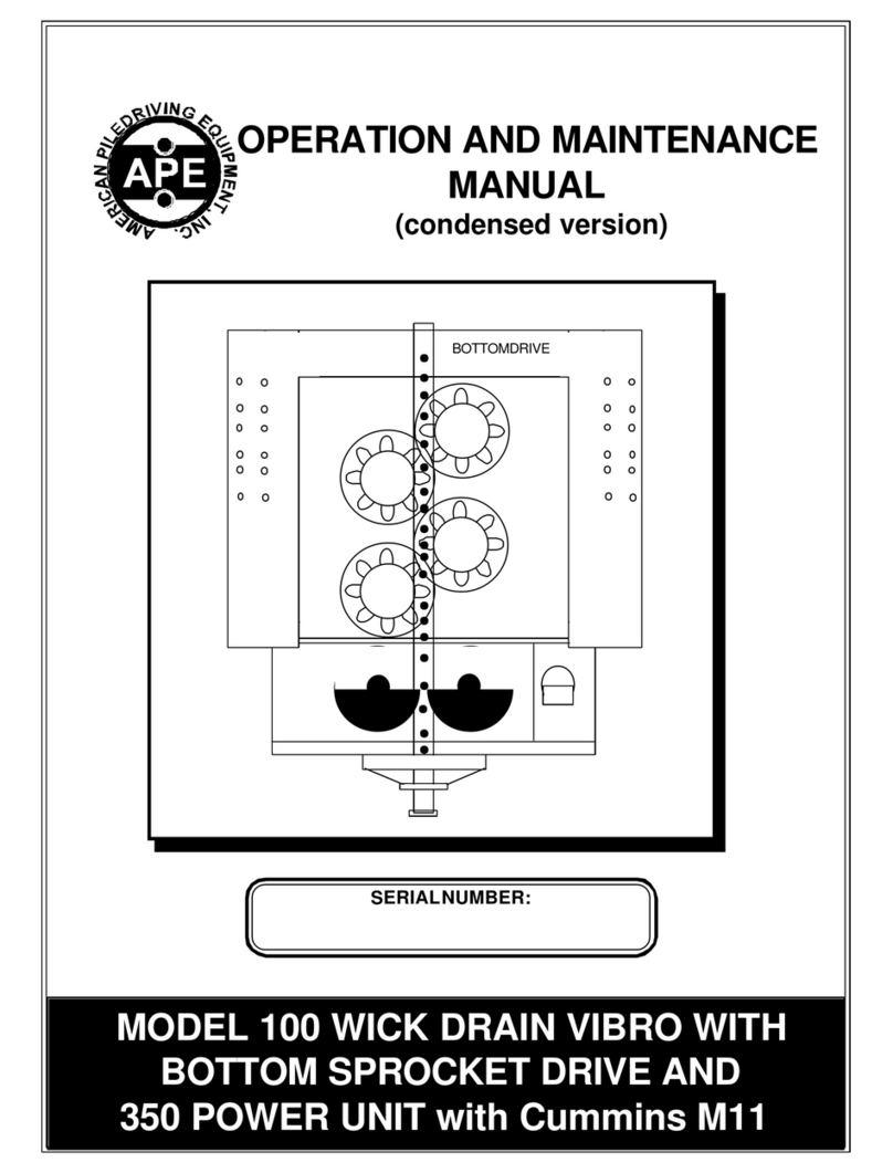 APE 100 Manual de usuario