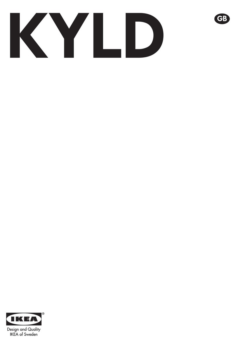 IKEA KYLD Manual de usuario