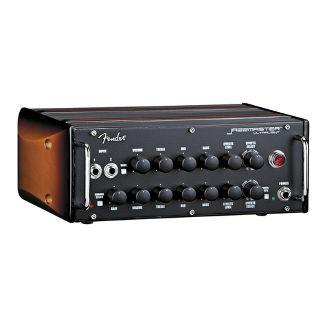 Fender Jazzmaster Manual de usuario