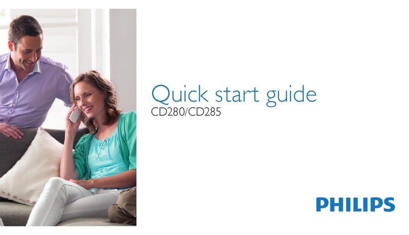 Philips CD280 Manual de usuario