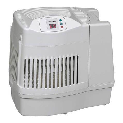 Essick MoistAIR MA0800 Guía