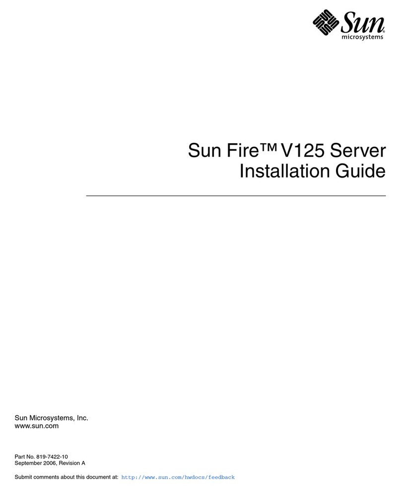 Sun Microsystems Fire V125 Manual de usuario