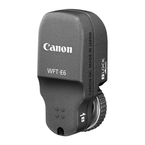 Canon WFT-E6 Manual de usuario