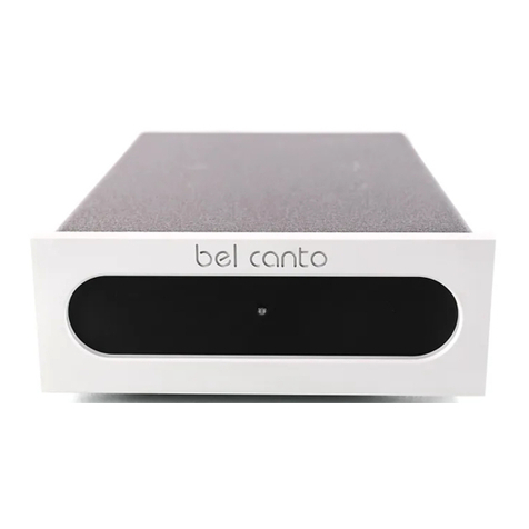 Bel Canto e.One Series PHONO3VB Manual de usuario Bel Canto e.One Series PHONO3VB Manual de usuario