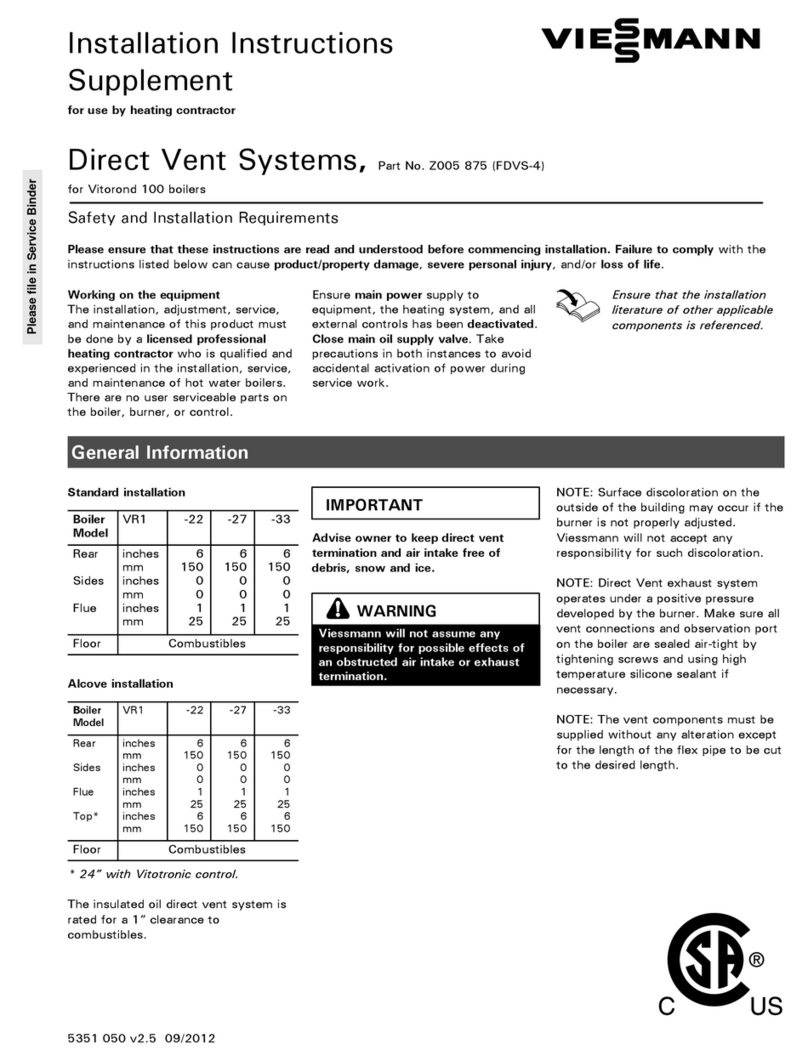 Viessmann FDVS-4 Manual de usuario