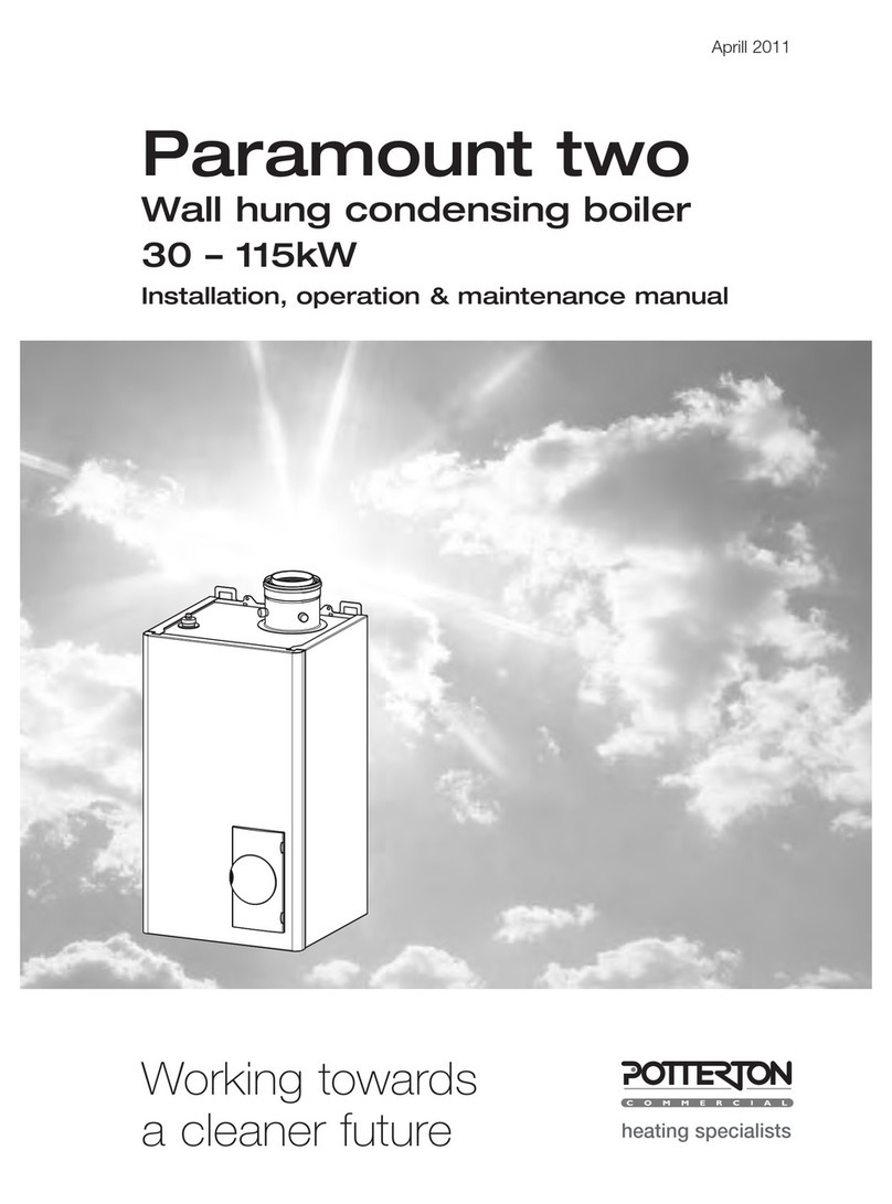 Potterton Paramount two Manual de instrucciones