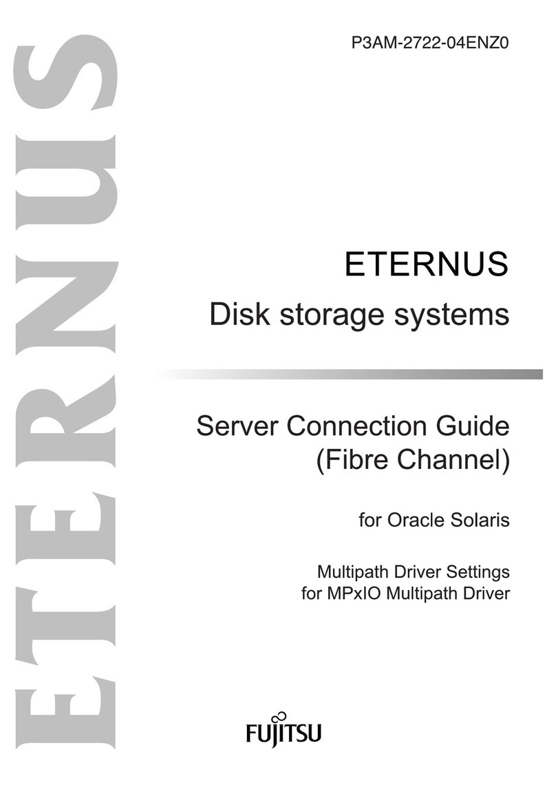 Fujitsu ETERNUS2000 100 Manual de usuario