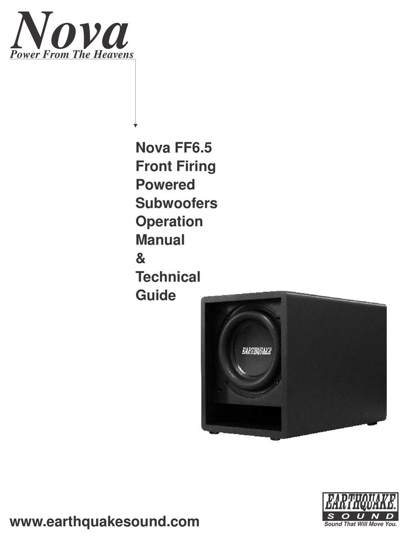 Nova Nova FF6.5 Manual de usuario