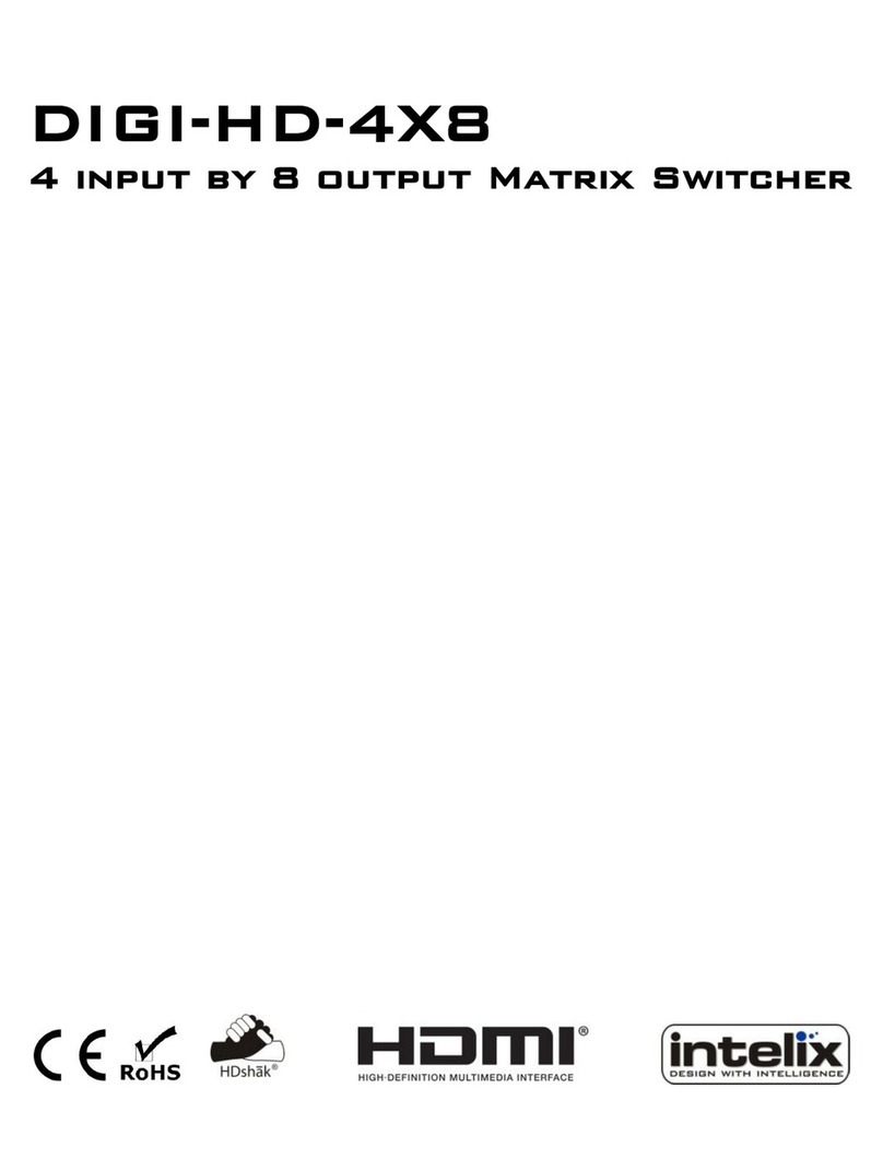 Intelix DIGI-HD-4X8 Manual de usuario