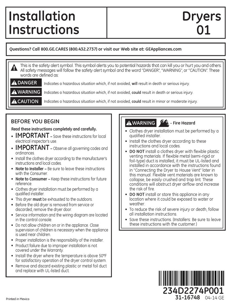 GE WX9X2 Manual de usuario