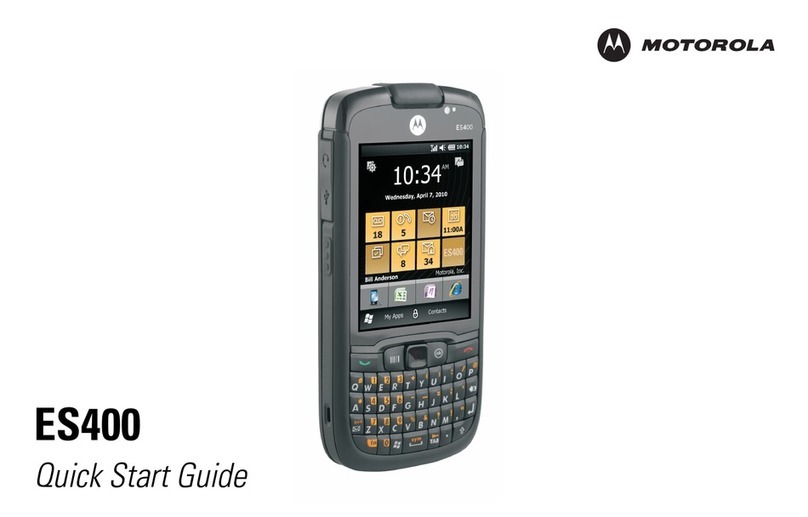 Motorola ES400 Manual de usuario