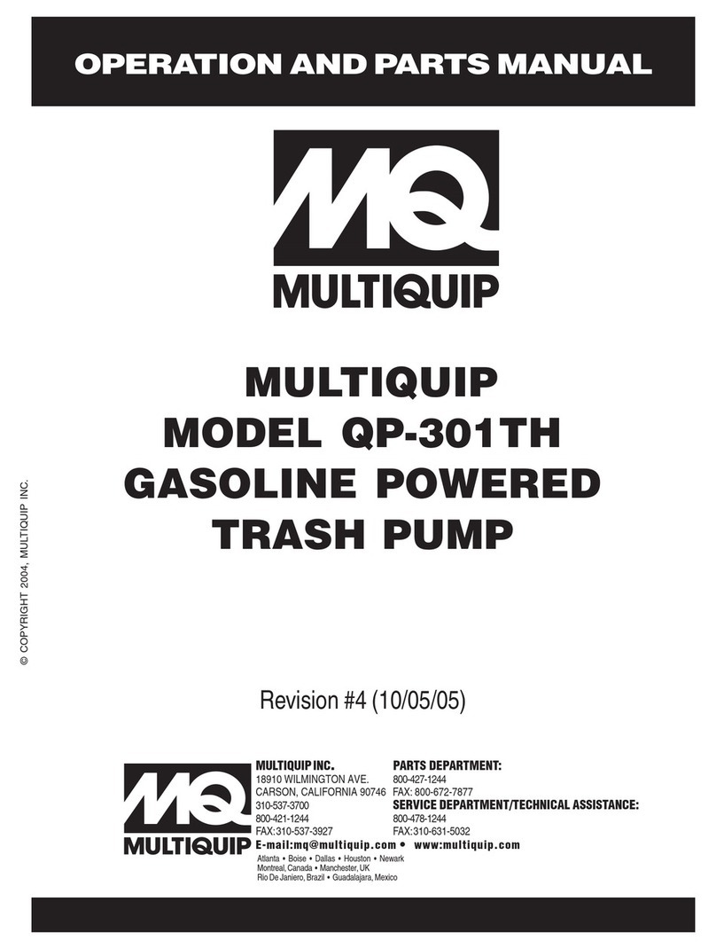 MULTIQUIP QP-301TH Guía