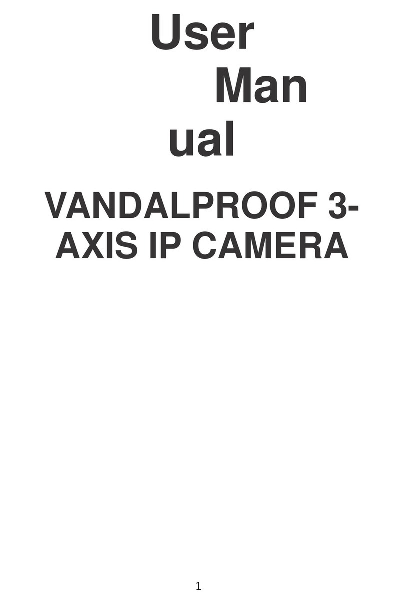 Axis VANDALPROOF 3 Manual de usuario