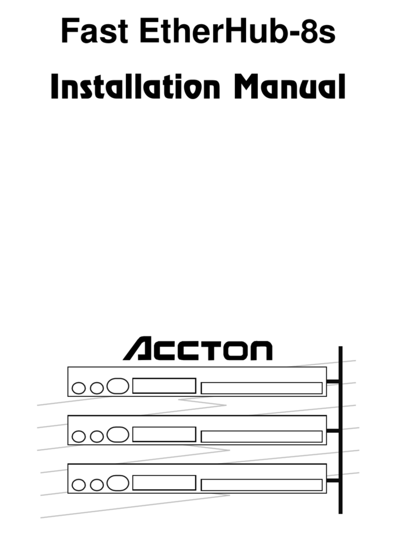 Accton Technology Fast EtherHub-8s Manual de usuario