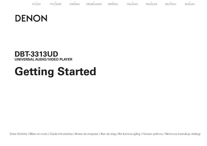 Denon DBT-3313UD Manual de usuario