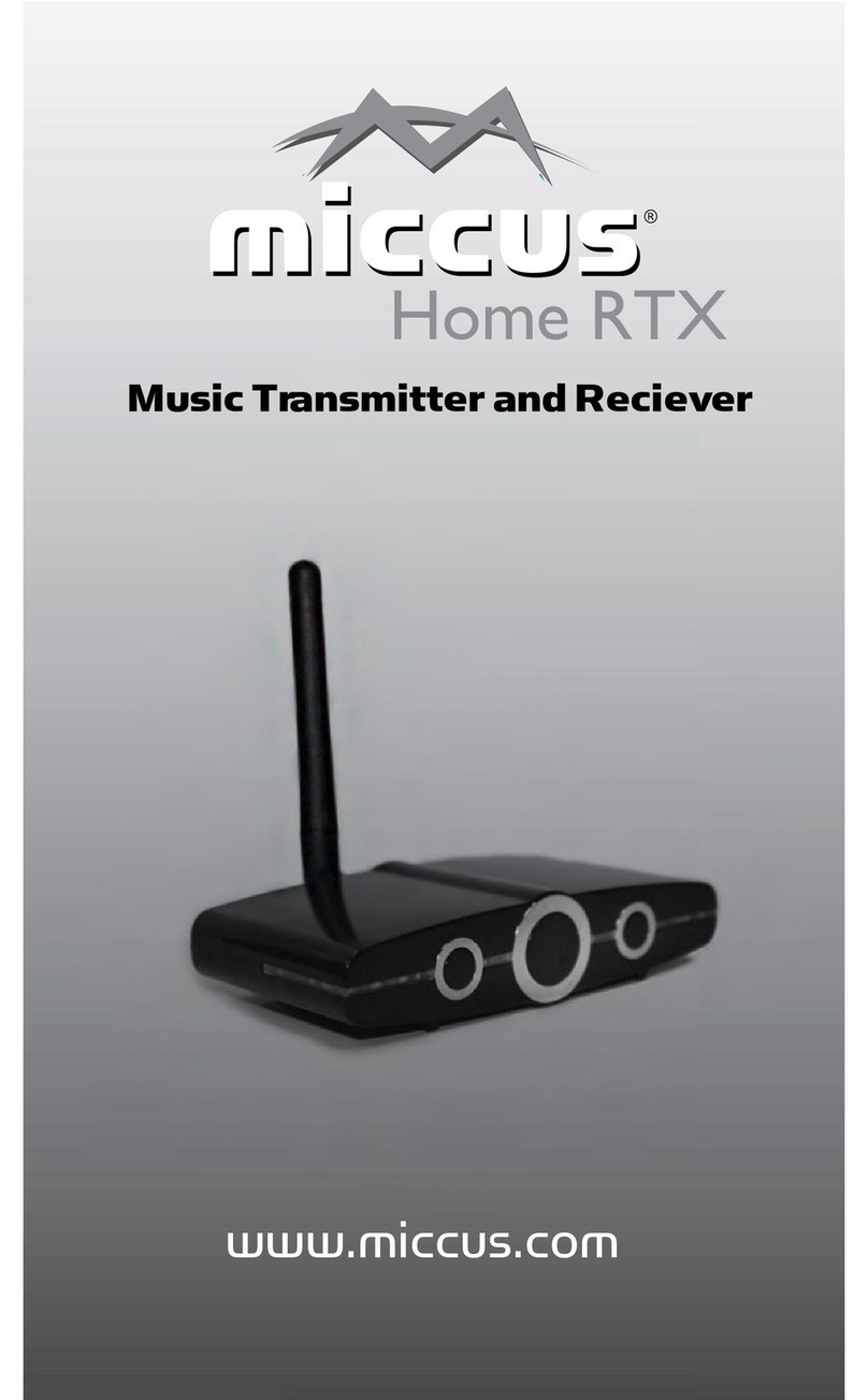 Miccus Home RTX Manual de usuario