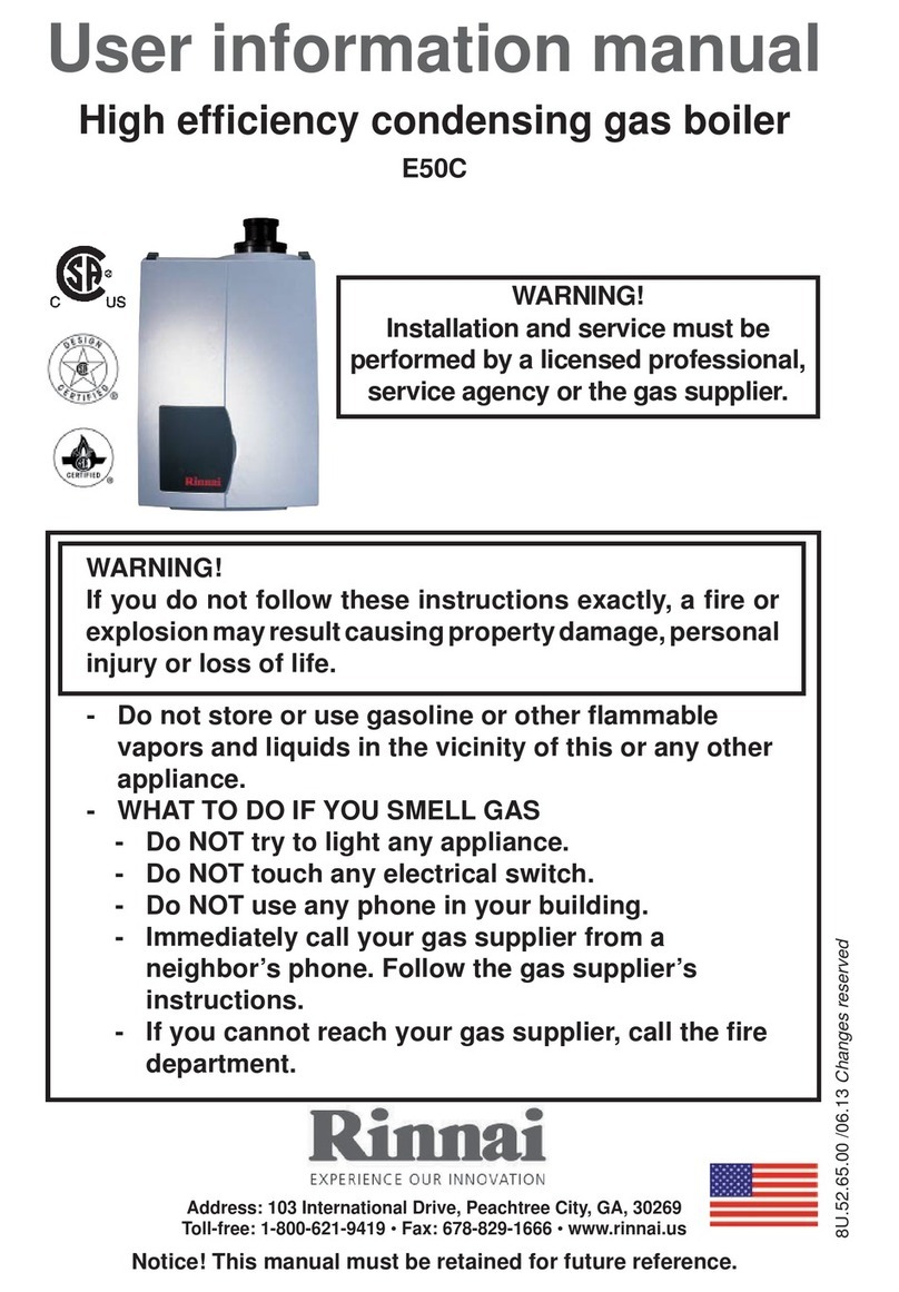 Rinnai E50C Guía