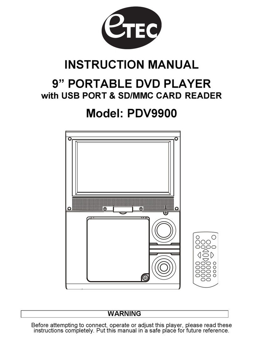 Etec PDV9900 Manual de usuario