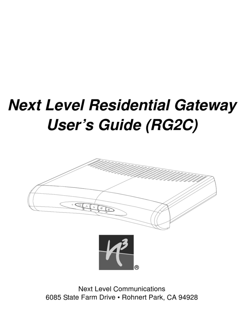 Next Level RG2C Manual de usuario