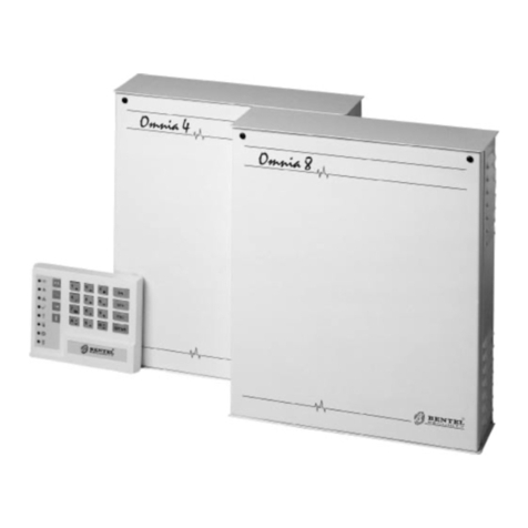 Bentel Omnia 8 Manual de usuario
