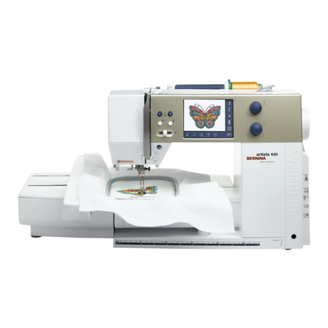 Bernina aurora Embroidery Machine Manual de usuario