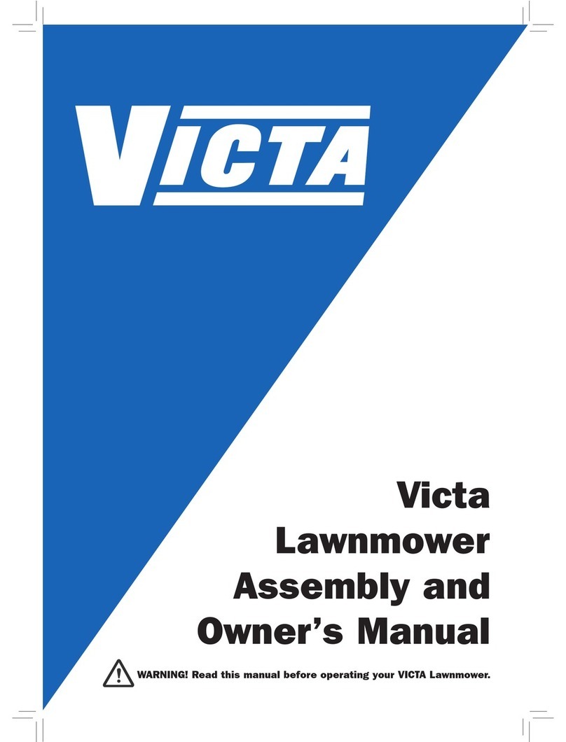Victa Lawnmower Manual de usuario