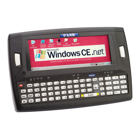 LXE MX3-CE Manual de usuario