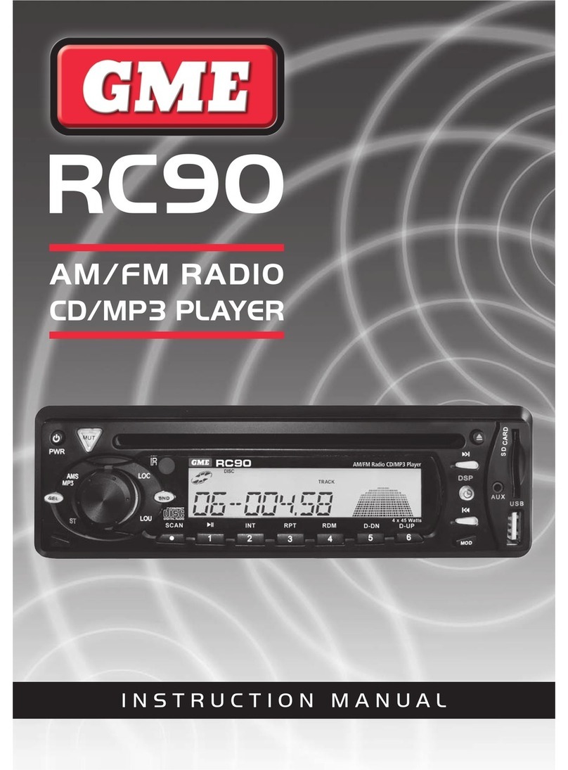 GME RC90 Manual de usuario