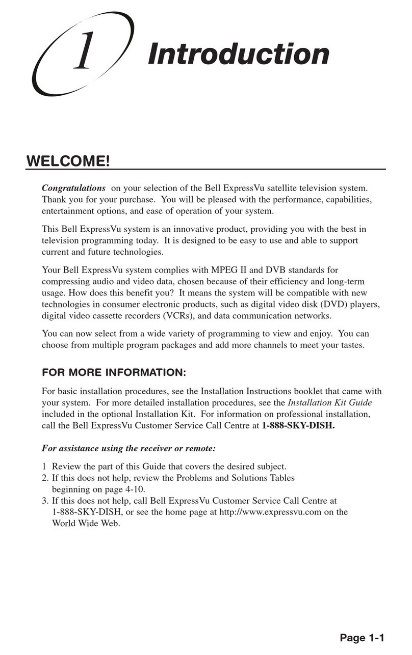 Bell EXPRESSVU Manual de usuario