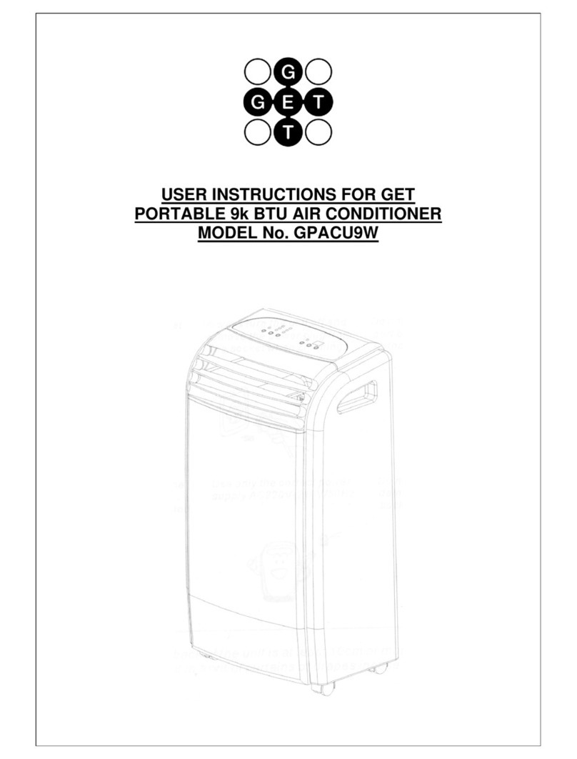 GET GPACU9W Manual de usuario