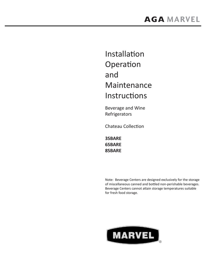 AGA marvel Marvel 3SBARE Manual de usuario
