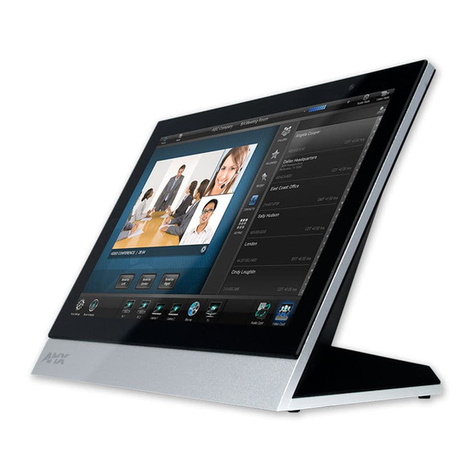 AMX MXTD-1000 Manual de usuario