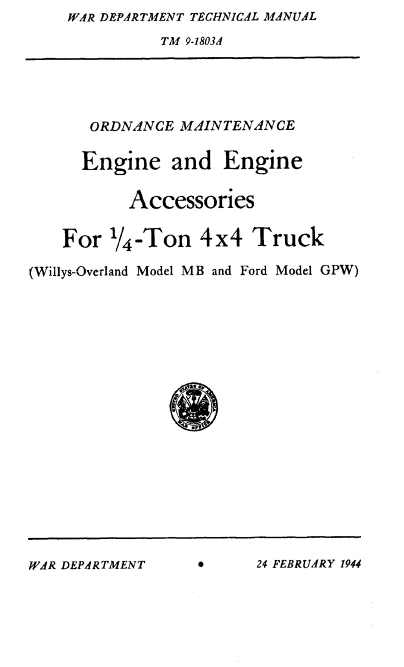 Willys MB Manual de usuario
