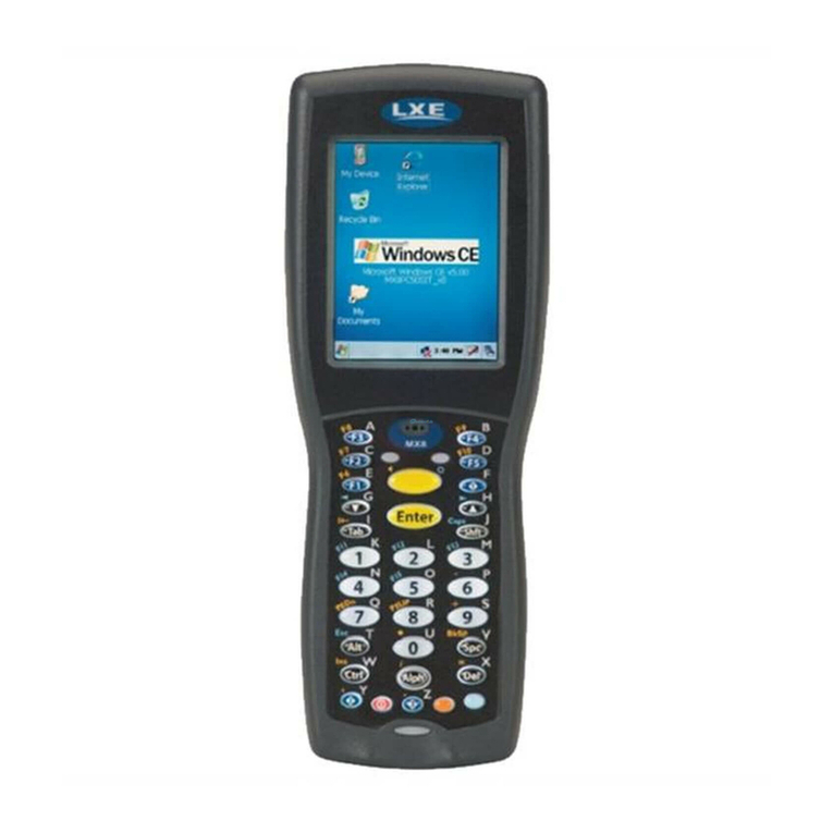 LXE MX8 Manual de usuario