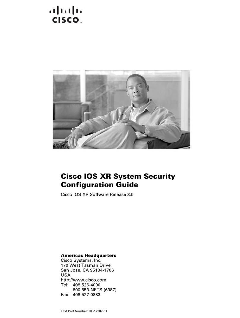 Cisco Router  IOS XR Manual de usuario
