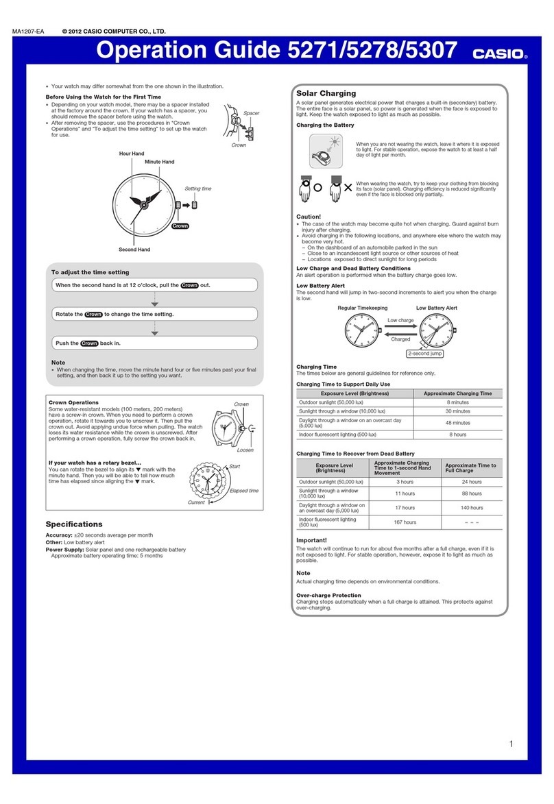 Casio 5271 Manual de usuario