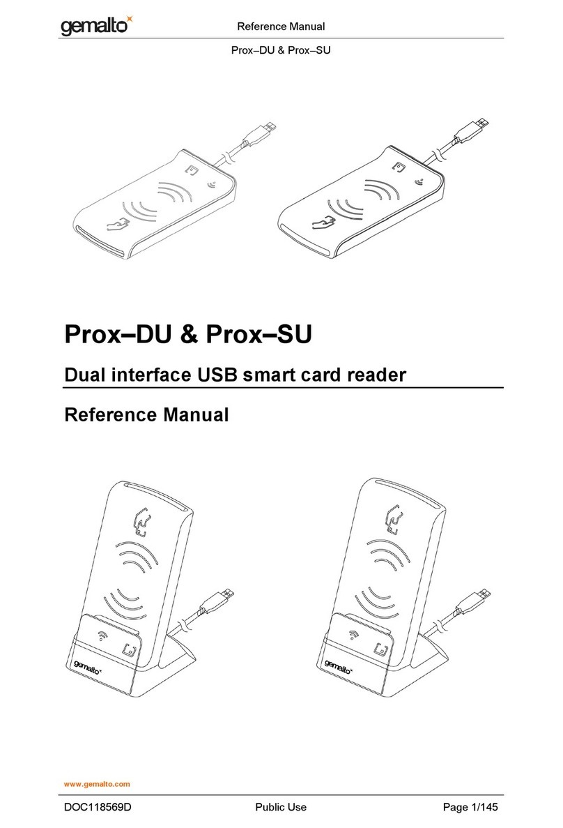 Gemalto Prox-DU Manual de usuario