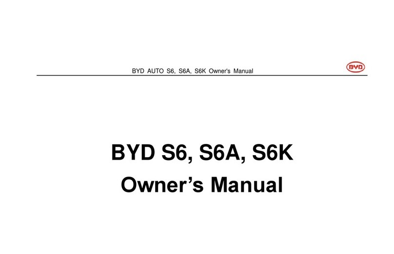 BYD S6 Manual de usuario