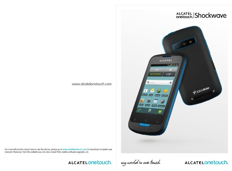 Alcatel One Touch Shockwave Manual de usuario