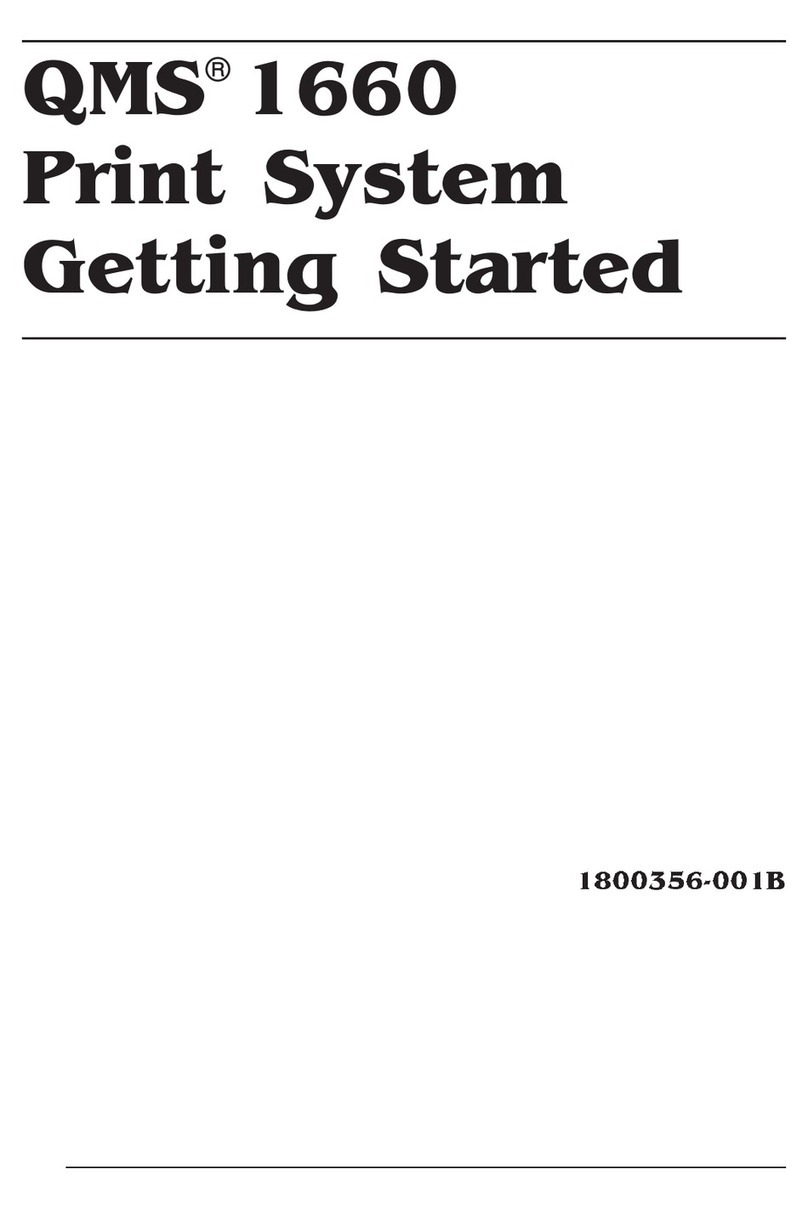 QMS 1660 Manual de usuario