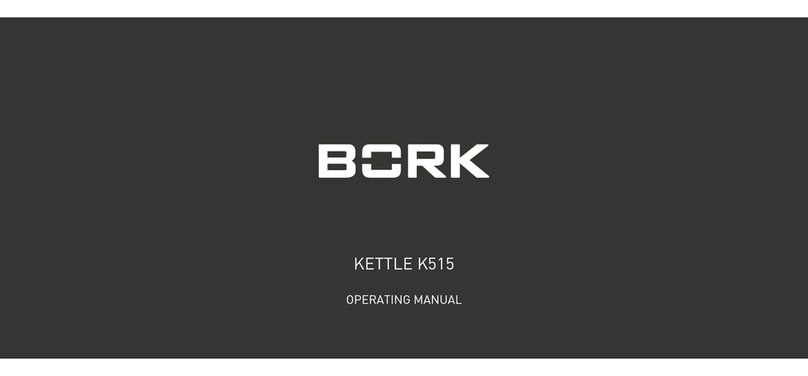 BORK K515 Manual de usuario