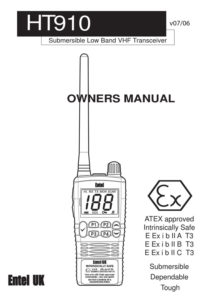 Entel HT910 Manual de usuario
