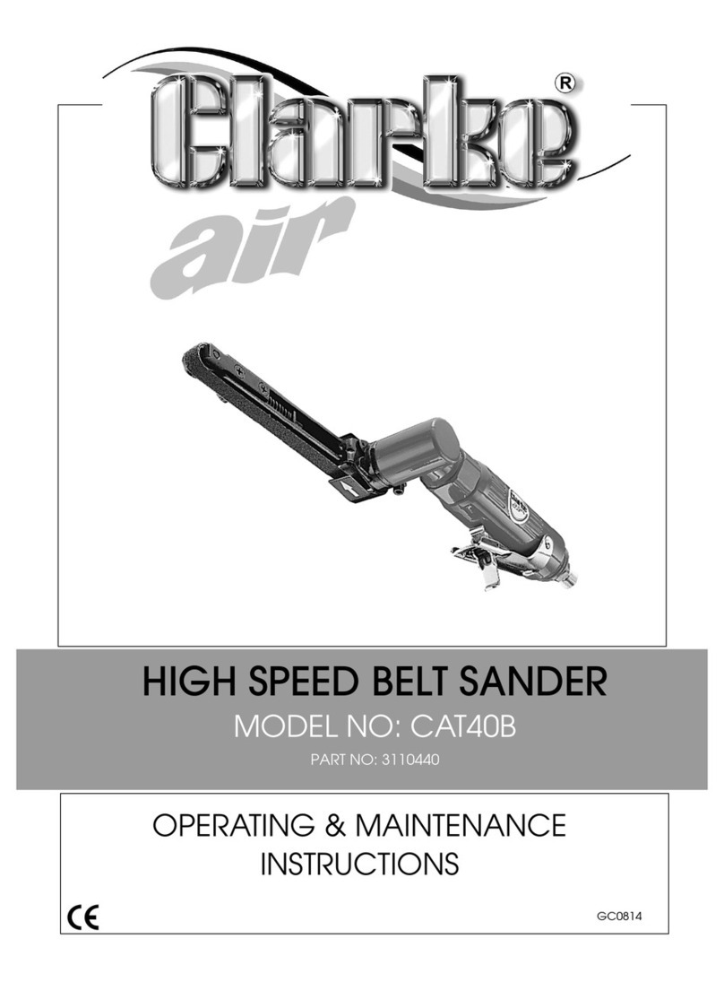 Clarke CAT40B Manual de instalación y operación