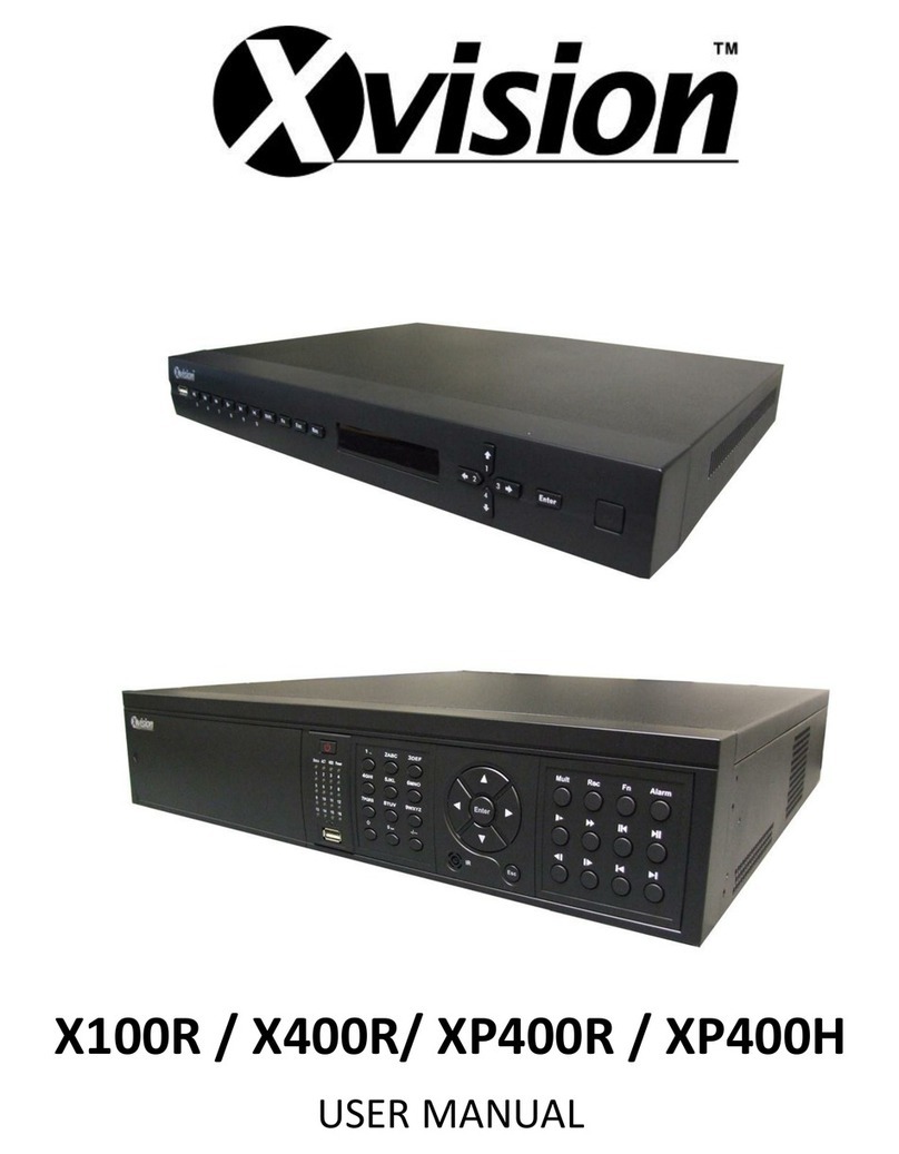 X-Vision X100R Manual de usuario