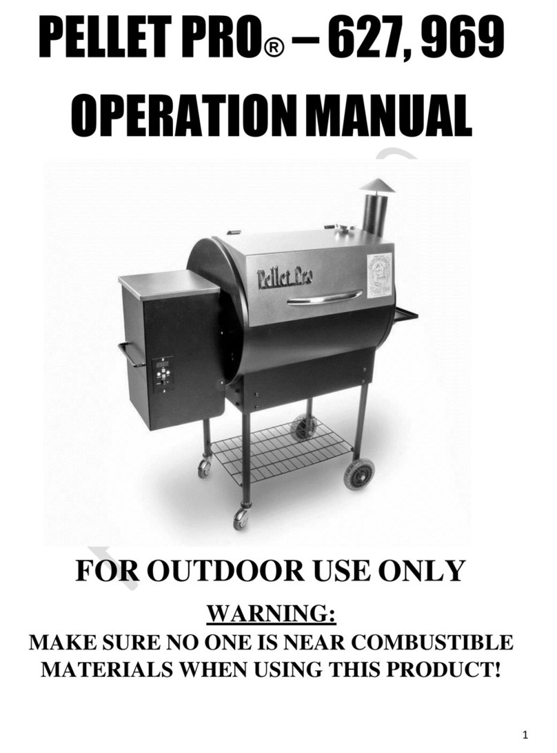 PELLET PRO 627 Manual de usuario