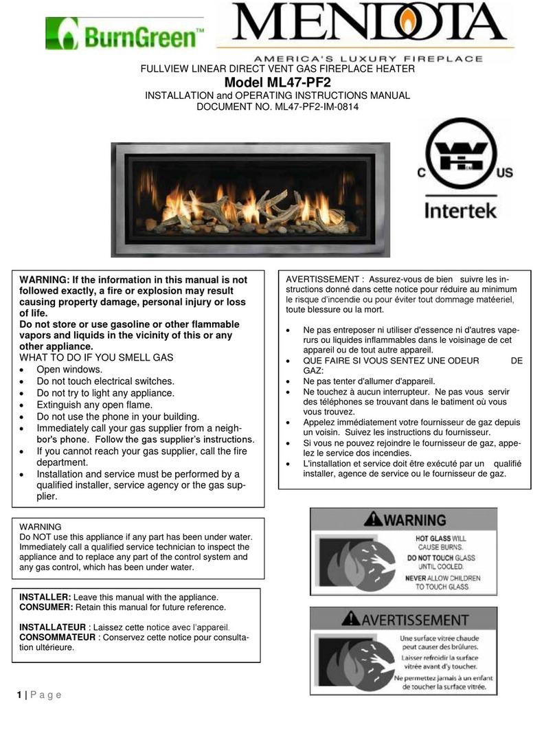 Mendota ML47-PF2 Manual de usuario Mendota ML47-PF2 Manual de usuario