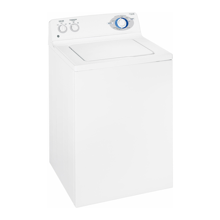 GE Washers Manual de usuario
