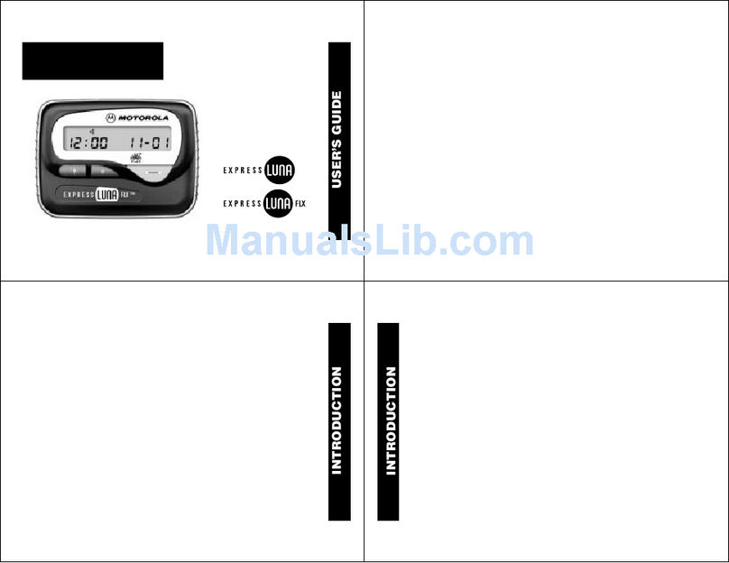 Motorola Express LUNA Manual de usuario