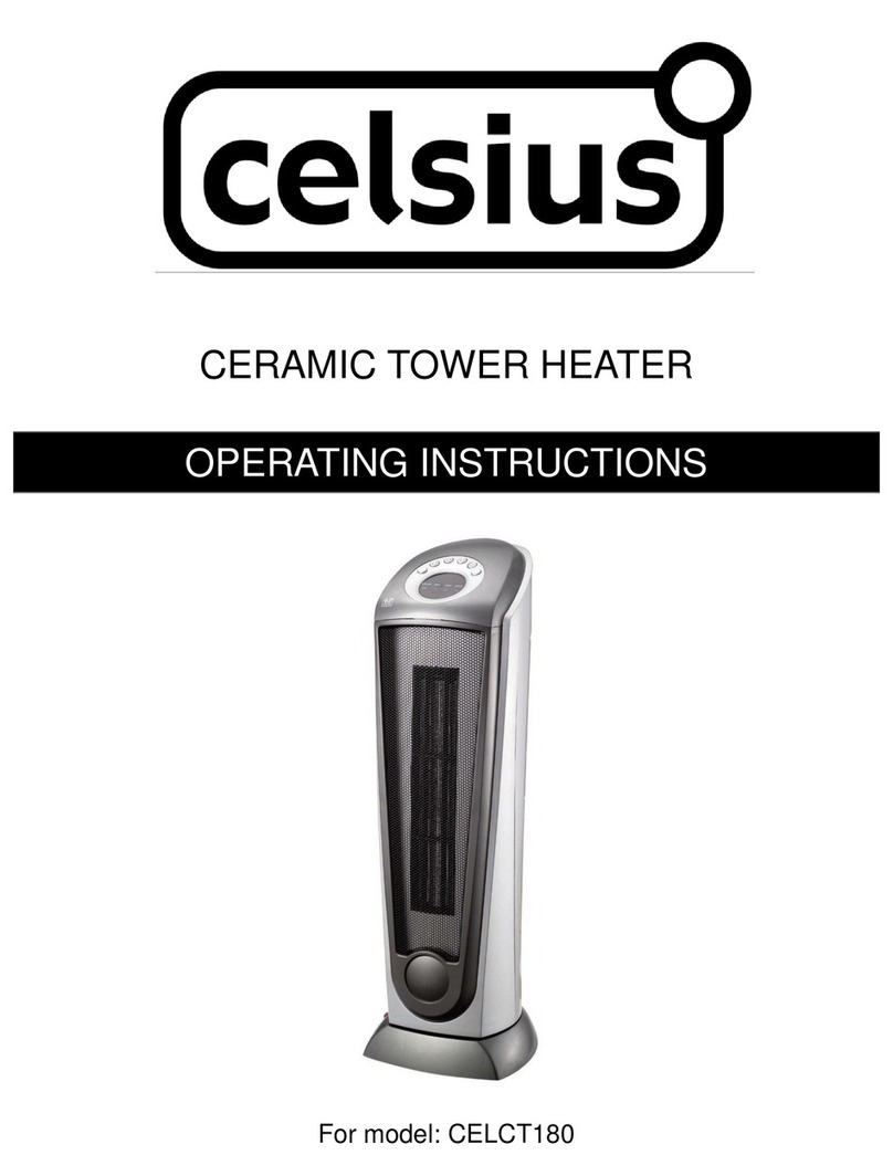 Celsius CELCT180 Manual de usuario