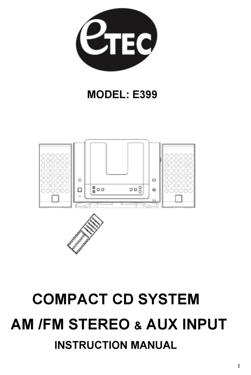 Etec E399 Manual de usuario